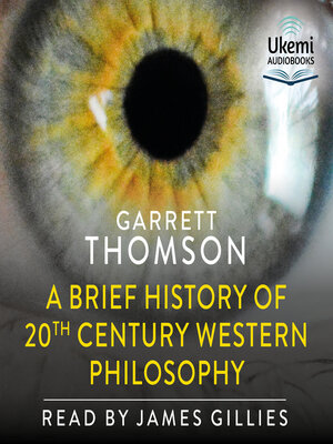 cover image of A Brief History of 20th Century Western Philosophy